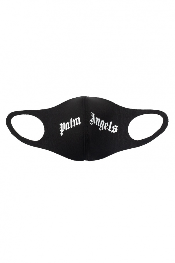 Palm Angels Endota 100% Mulberry silk sleep mask in white with matching silk pillowcase